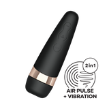 Satisfyer Pro 3+ nero: succhia clitoride ad Air Pulse