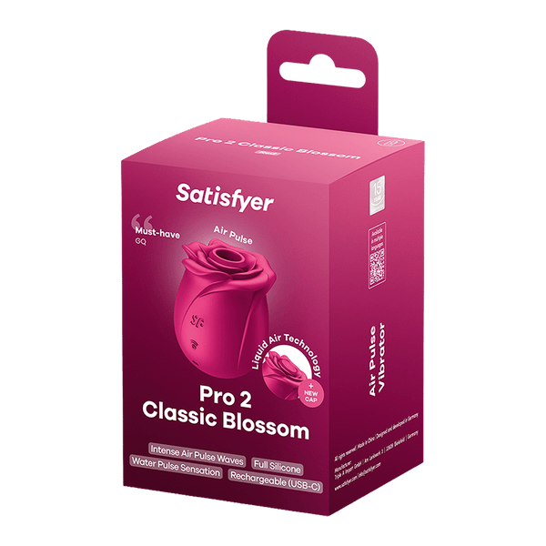 Satisfyer Pro 2 Classic Blossom rosso: succhia clitoride ad Air Pulse