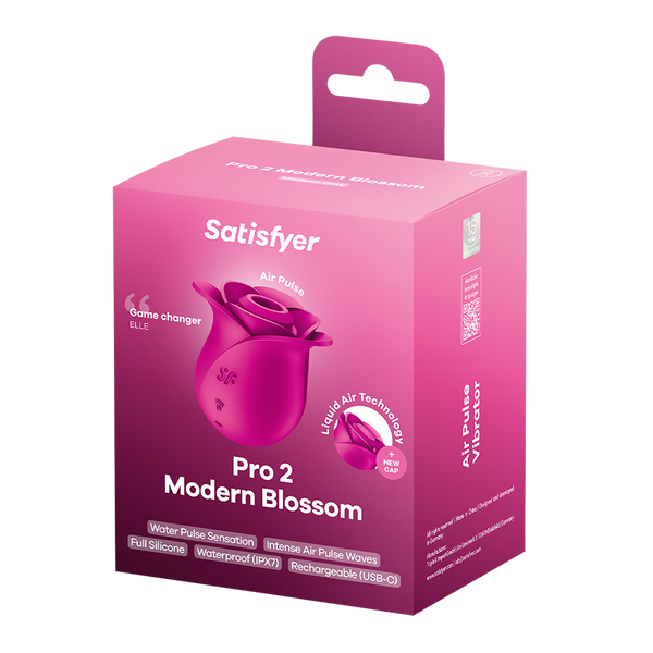 Satisfyer Pro 2 Modern Blossom rosa: succhia clitoride ad Air Pulse
