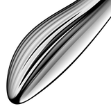 Satisfyer Pure Gravity 1 argento: dildo in acciaio