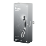 Satisfyer Pure Gravity 1 argento: dildo in acciaio