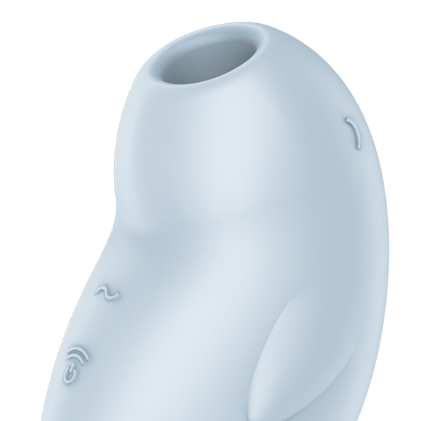 Satisfyer Seal You Soon azzurro: succhia clitoride ad Air Pulse