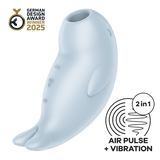 Satisfyer Seal You Soon azzurro: succhia clitoride ad Air Pulse