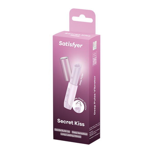 Satisfyer Secret Kiss rosa: succhia clitoride ad Air Pulse