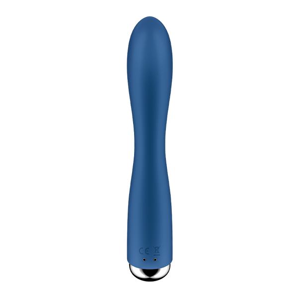 Satisfyer Spinning Rabbit 1 blu: vibratore rabbit rotante