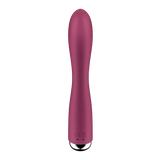 Satisfyer Spinning Rabbit 1 rosso: vibratore rabbit rotante
