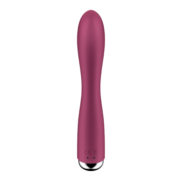 Satisfyer Spinning Rabbit 1 rosso: vibratore rabbit rotante