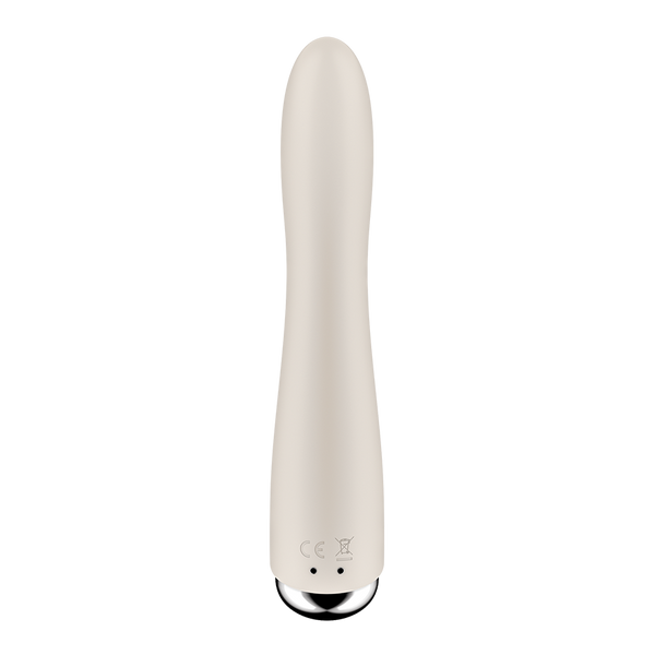 Satisfyer Spinning Vibe 1 beige: vibratore rotante punto G