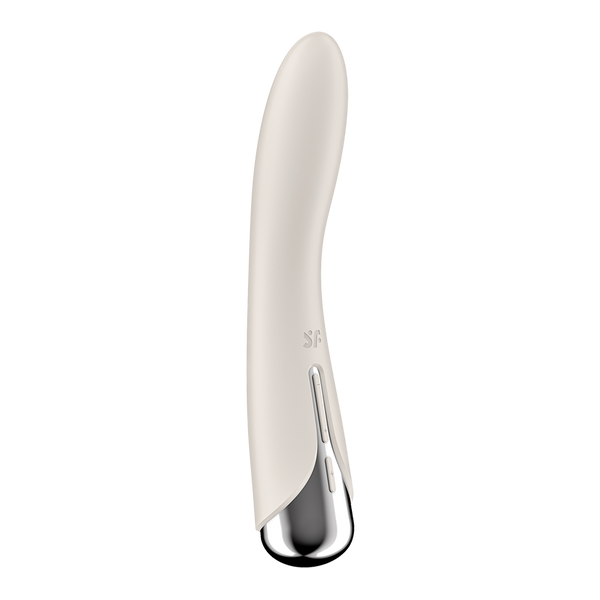 Satisfyer Spinning Vibe 1 beige: vibratore rotante punto G
