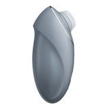 Satisfyer Tap & Climax 1 grigio azzurro: vibratore clitorideo a picchiettamento