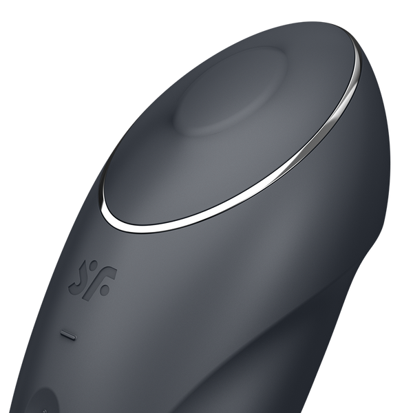 Satisfyer Tap & Climax 1 grigio: vibratore clitorideo a picchiettamento