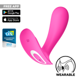 Satisfyer Top Secret Connect App rosa: vibratore indossabile
