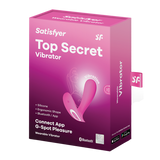 Satisfyer Top Secret Connect App rosa: vibratore indossabile