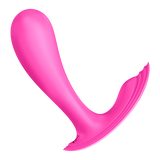 Satisfyer Top Secret Connect App rosa: vibratore indossabile