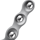 Satisfyer Triple Ball-R grigio: dildo con sfere mobili