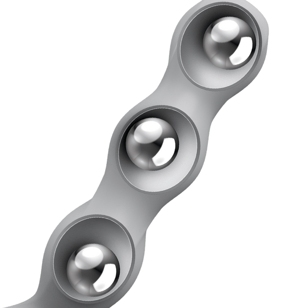 Satisfyer Triple Ball-R grigio: dildo con sfere mobili