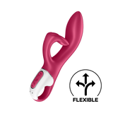 Satisfyer Embrace me fucsia: vibratore rabbit