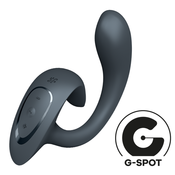 Satisfyer G for Goddess 1 grigio scuro: vibratore punto G