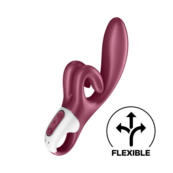 Satisfyer Touch Me rosso: vibratore rabbit