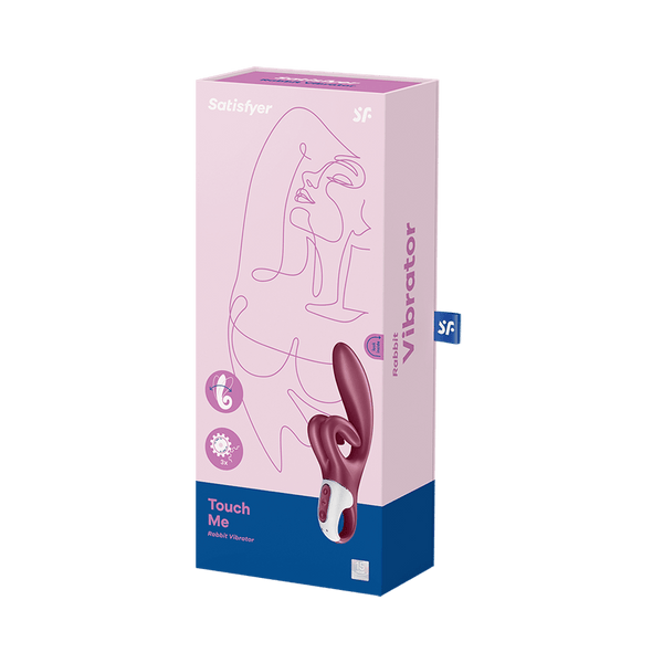 Satisfyer Touch Me rosso: vibratore rabbit