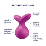 Satisfyer Viva la Vulva 3 viola: vibratore