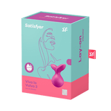 Satisfyer Viva la Vulva 3 viola: vibratore