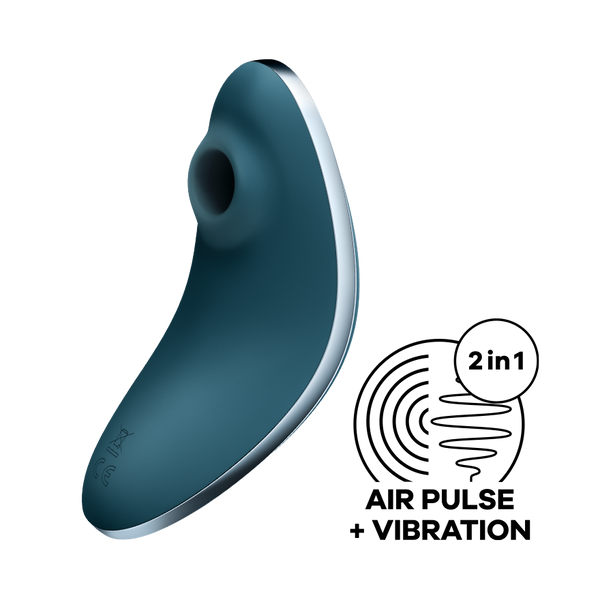 Satisfyer Vulva Lover 1 blu: succhia clitoride ad Air Pulse