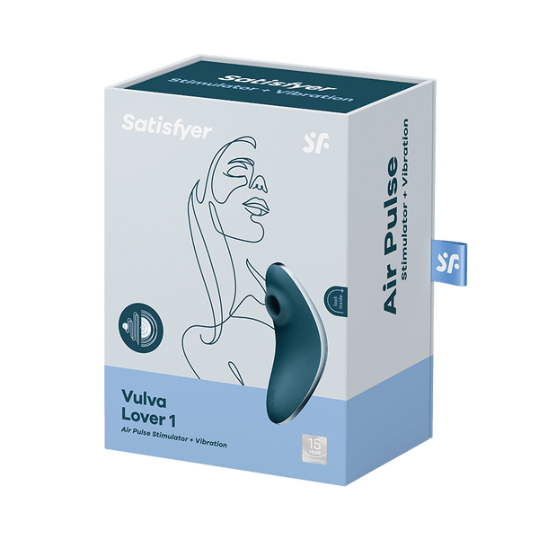 Satisfyer Vulva Lover 1 blu: succhia clitoride ad Air Pulse