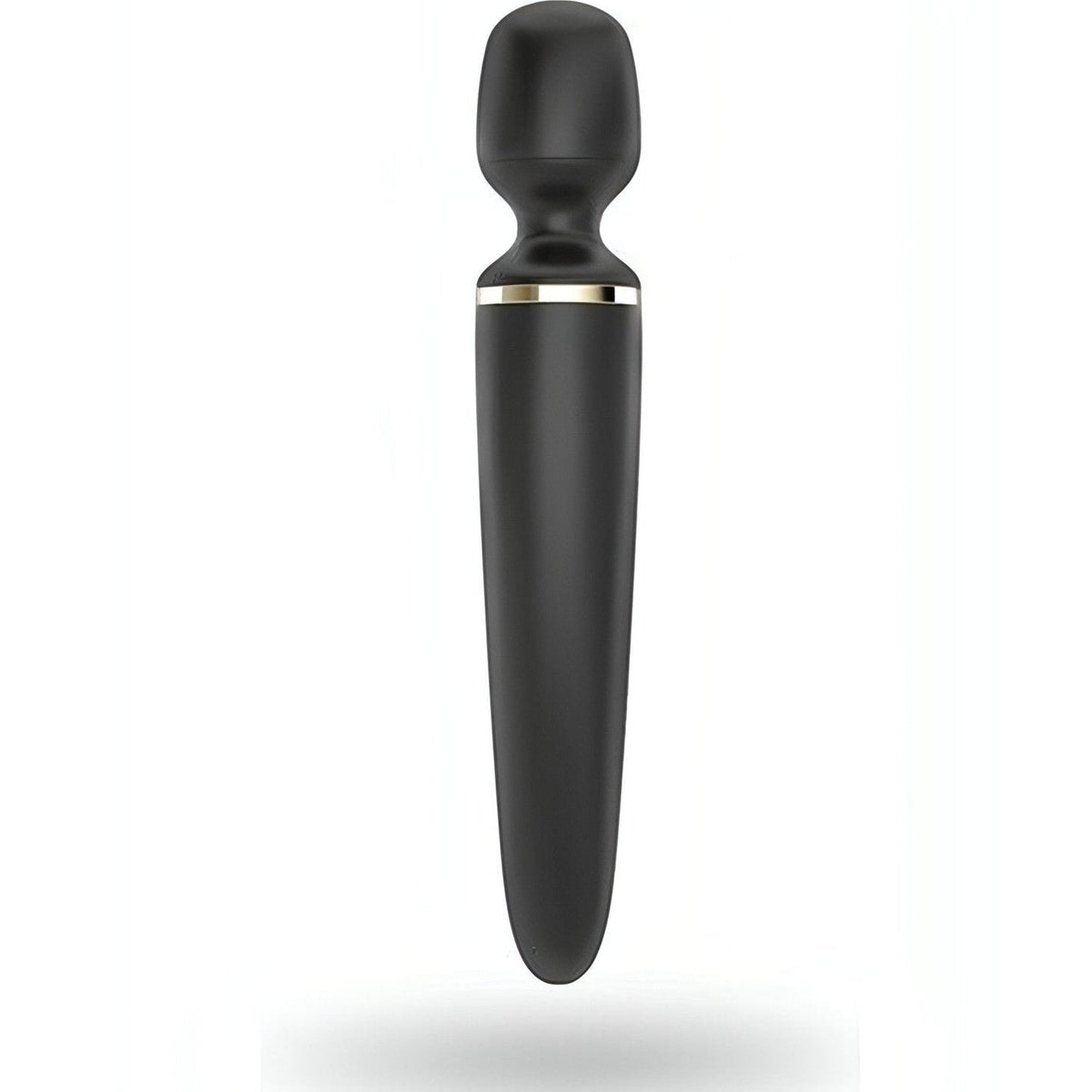 Satisfyer Wand-er Black con 50 Combinazioni di Vibrazione Diverse - Silicone Medicale, Ricaricabile, Nero