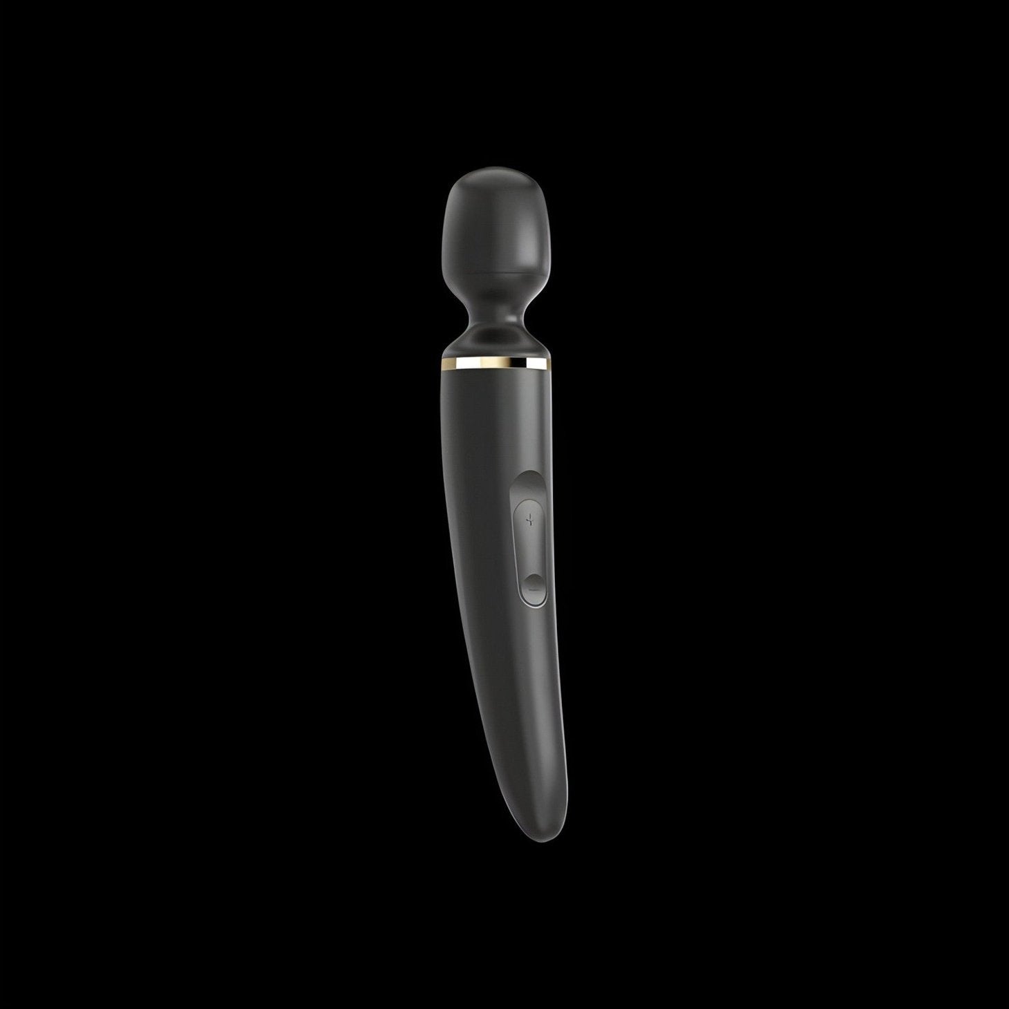 Satisfyer Wand-er Black con 50 Combinazioni di Vibrazione Diverse - Silicone Medicale, Ricaricabile, Nero