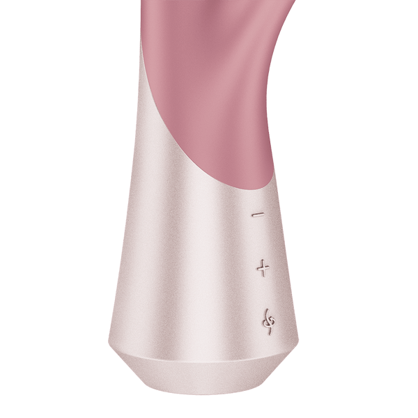 Satisfyer Pearl Bunny 1 terracotta: vibratore rabbit con perle rotanti