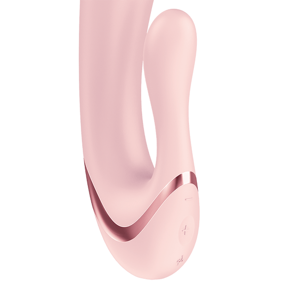 Satisfyer Pearl Bunny 3 rosa: vibratore rabbit con perle rotanti