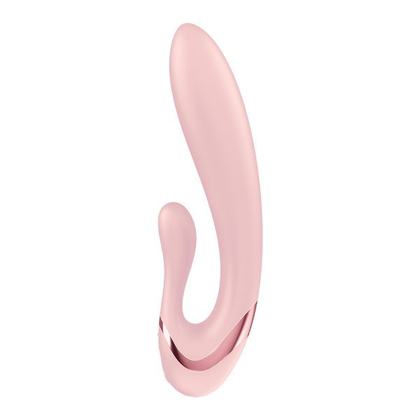 Satisfyer Pearl Bunny 3 rosa: vibratore rabbit con perle rotanti