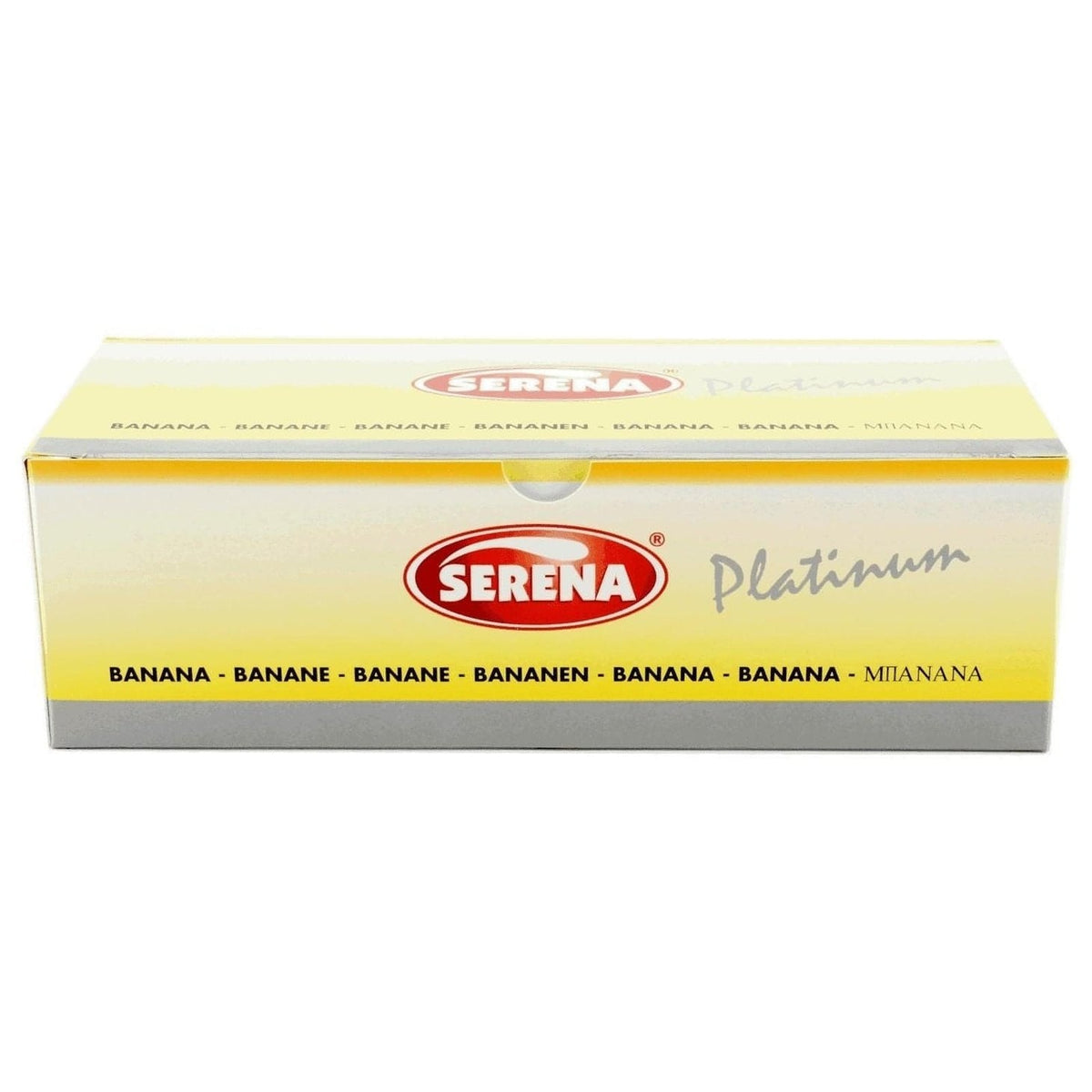 Serena Platinum Banana – Confezione da 144 profilattici