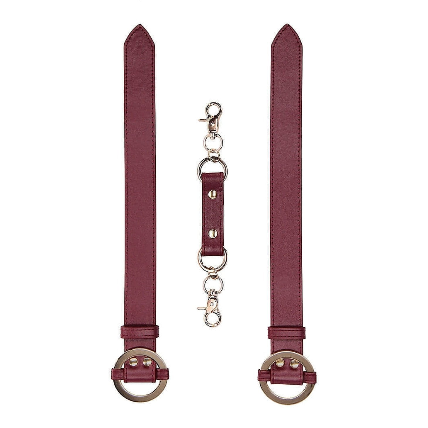 Ouch Halo - Wrist & Ankle Cuffs - Burgundy