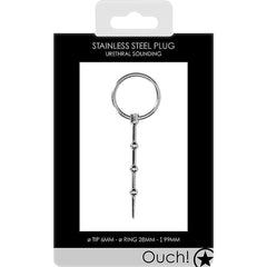 Urethral Sounding - Metal Stick Lungo 99 mm - Diametro 6 mm