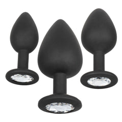 Silicone Gem Anal Kit - Black