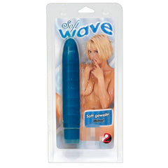 Soft Wave Design Vibrator - Blu