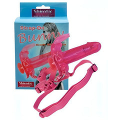 Strap-On Bunny Soft Silicone