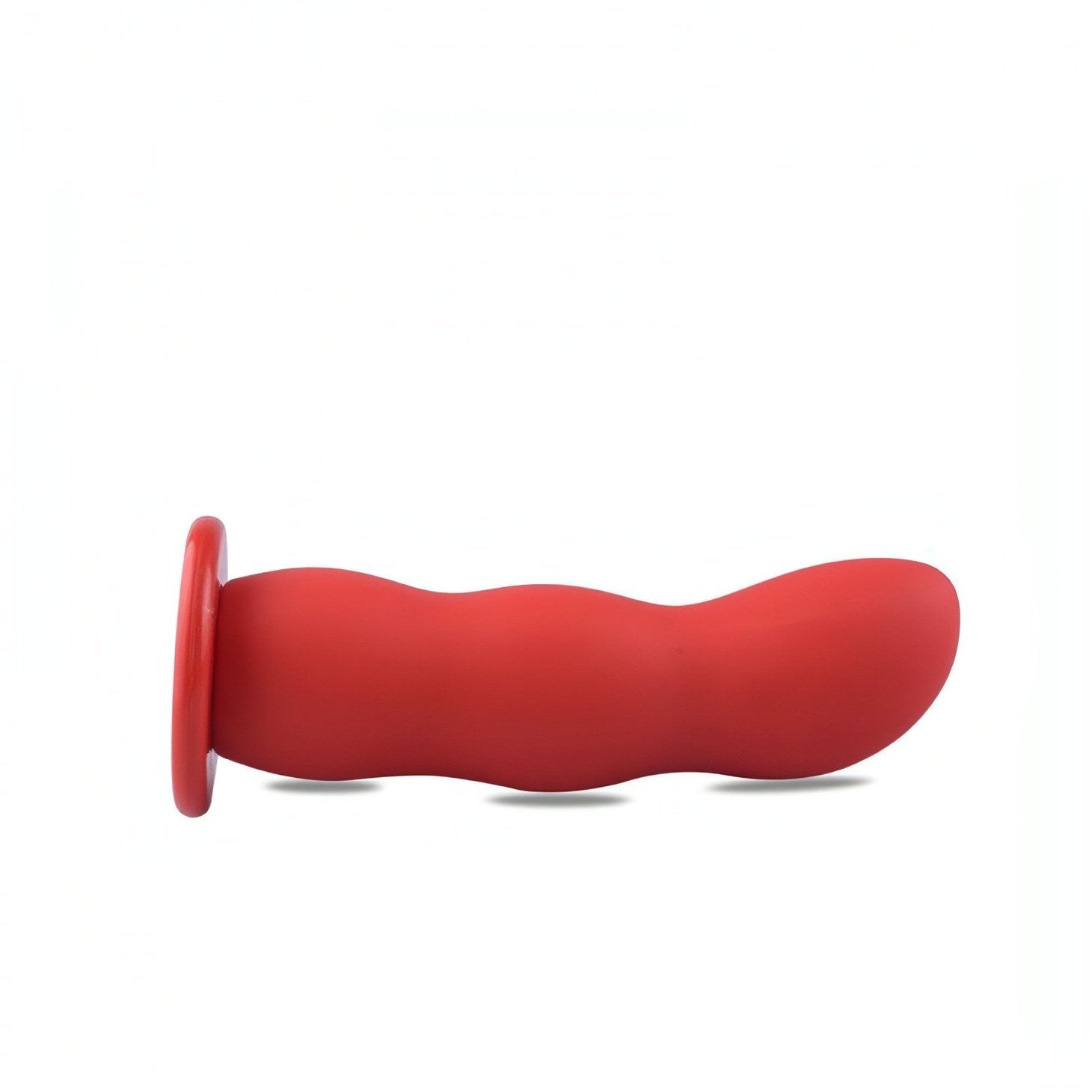 Strap-on in silicone con sistema Hung-In - 5'', Rosso