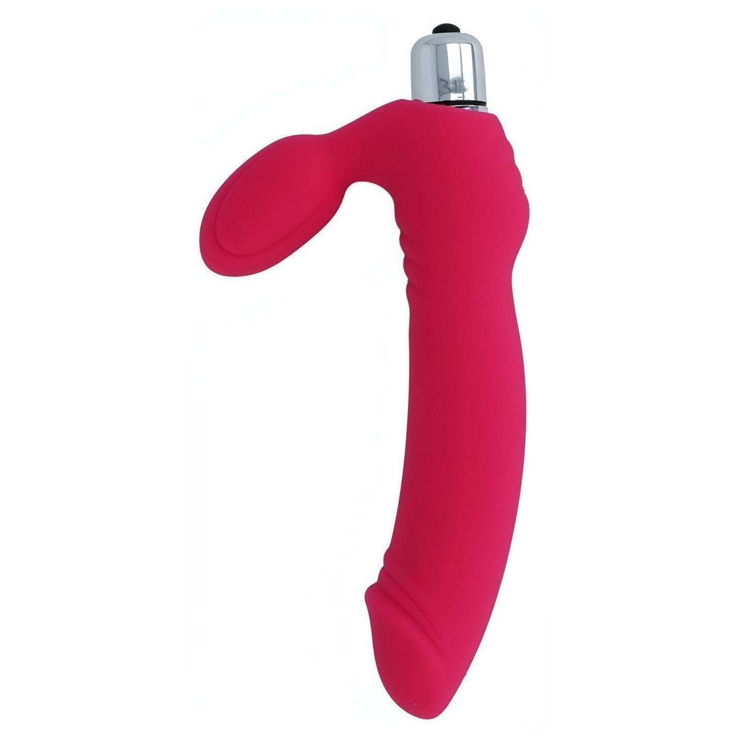 Strapless Strap-On Vibrante in Silicone - Rosa