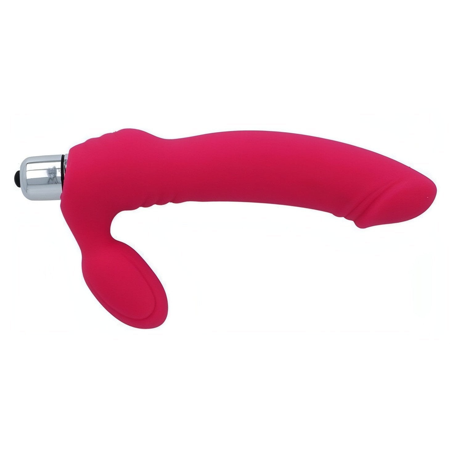 Strapless Strap-On Vibrante in Silicone - Rosa