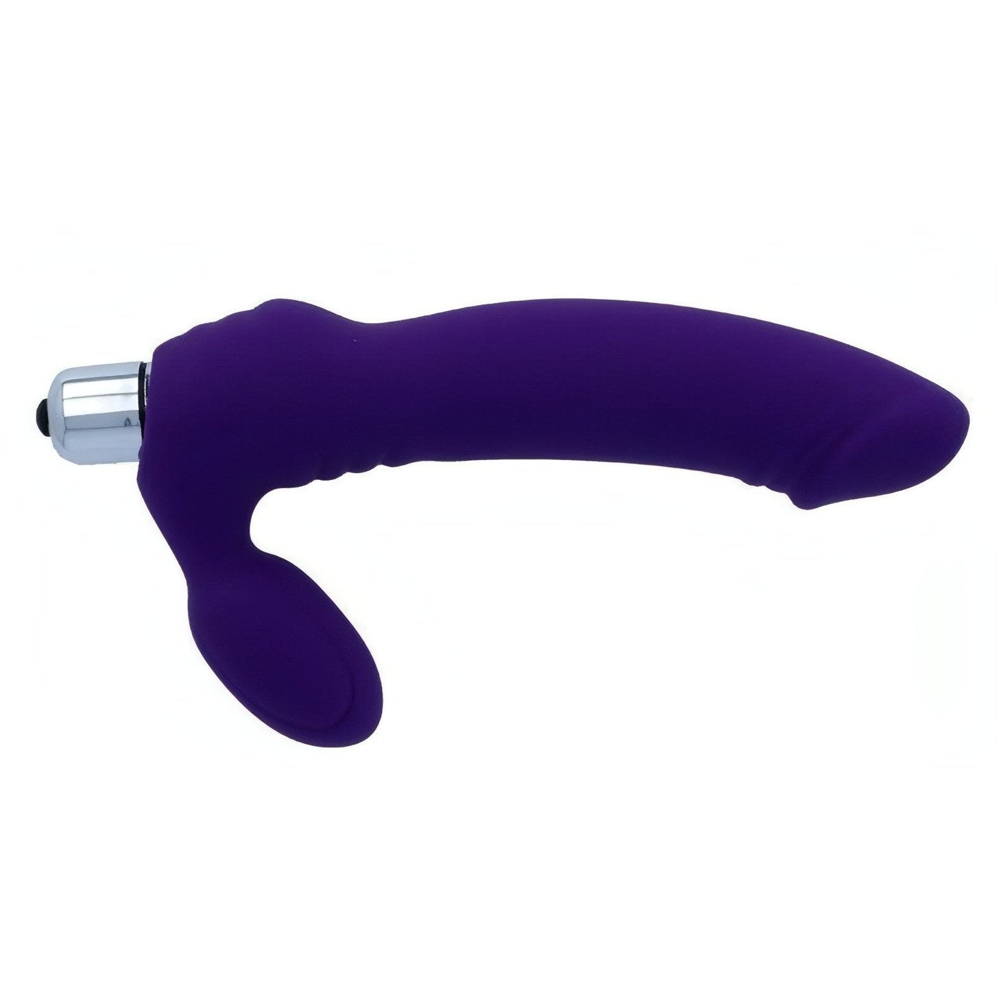 Strapless Strap-On Vibrante in Silicone - Viola