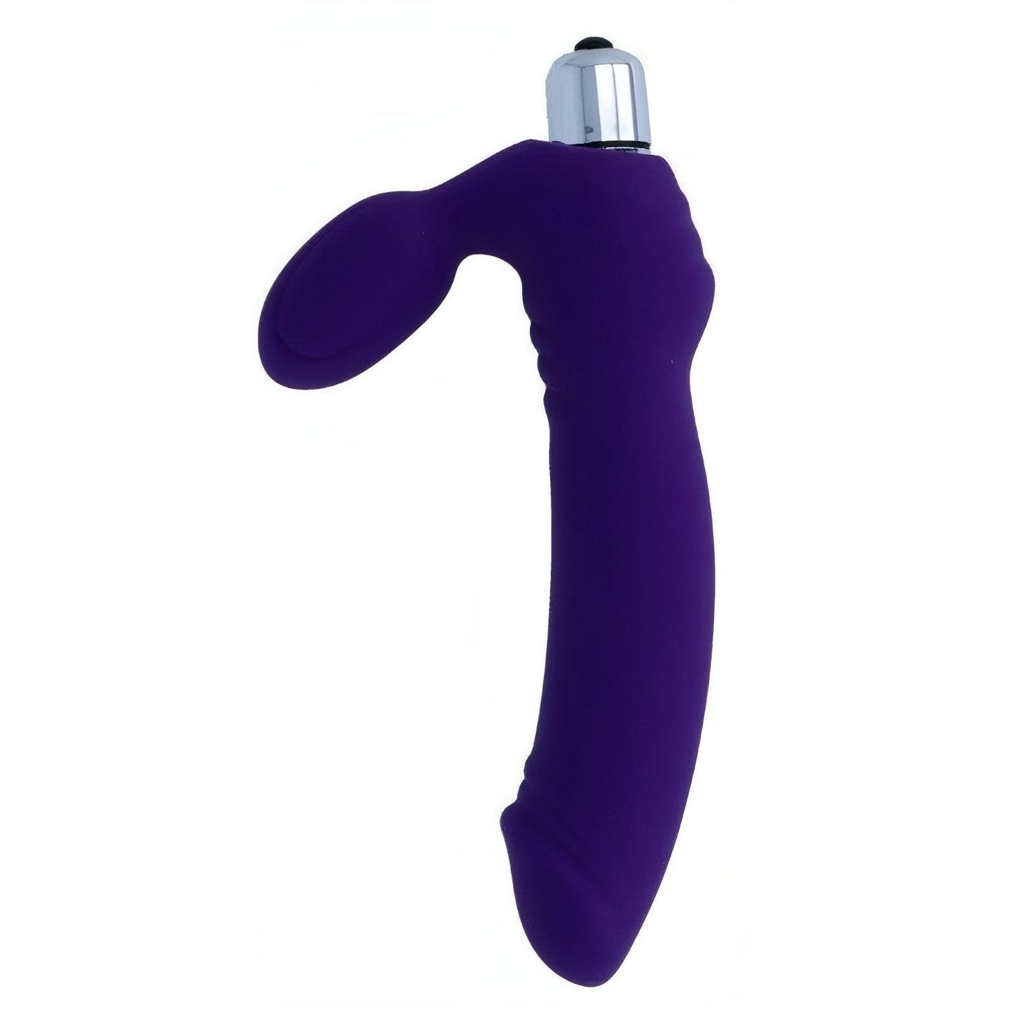 Strapless Strap-On Vibrante in Silicone - Viola