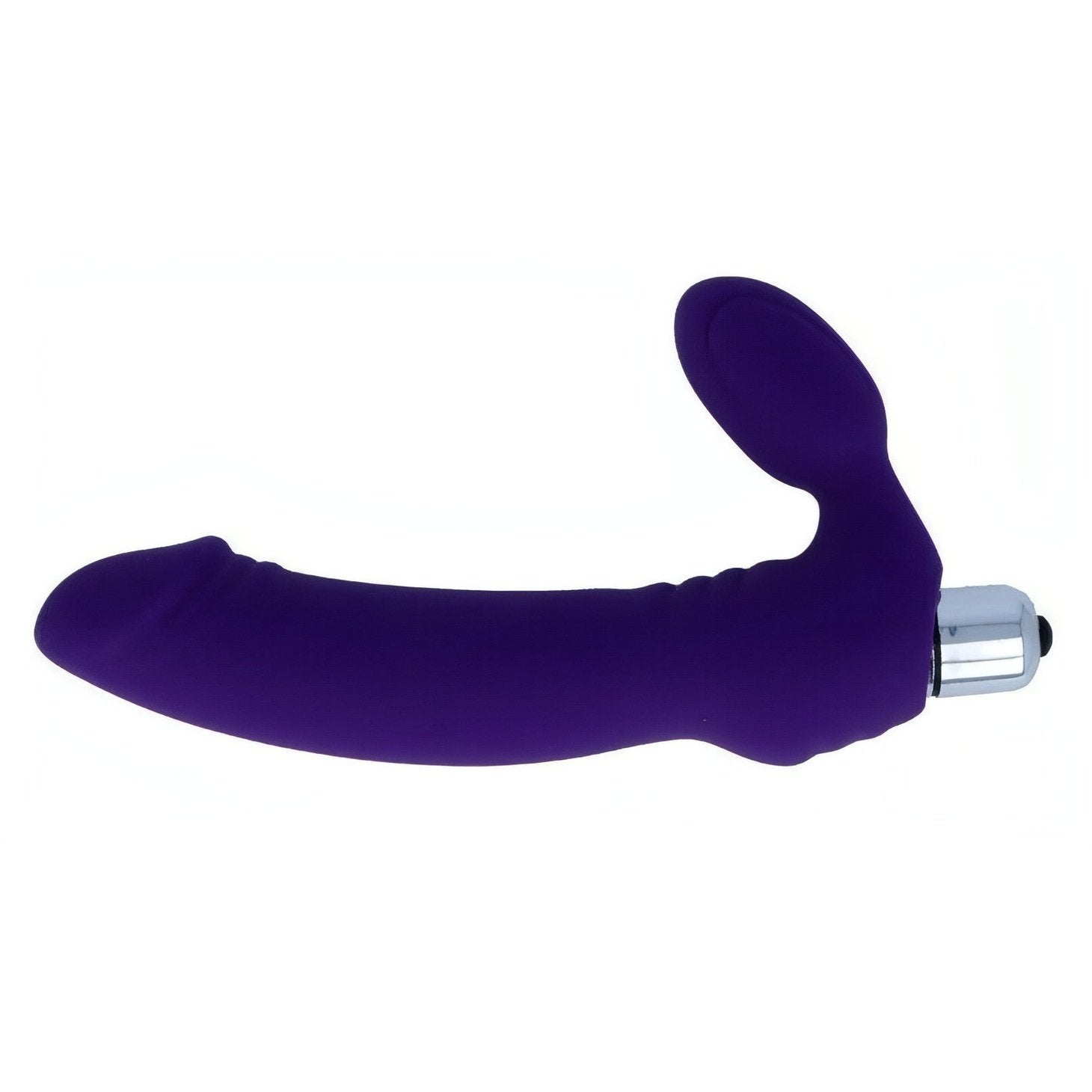 Strapless Strap-On Vibrante in Silicone - Viola