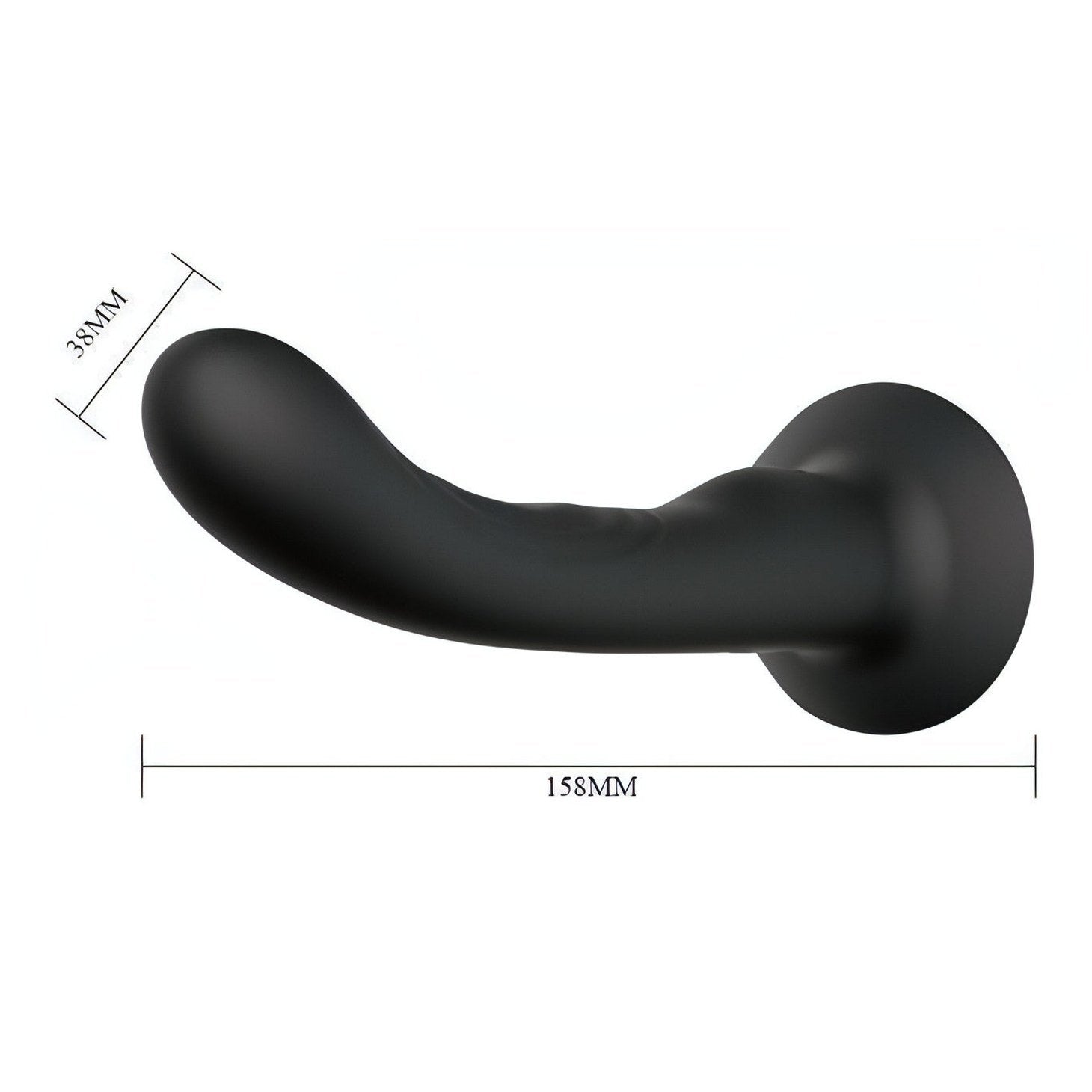 Strap-On Design Nero 6.2'' - Silicone Medicale