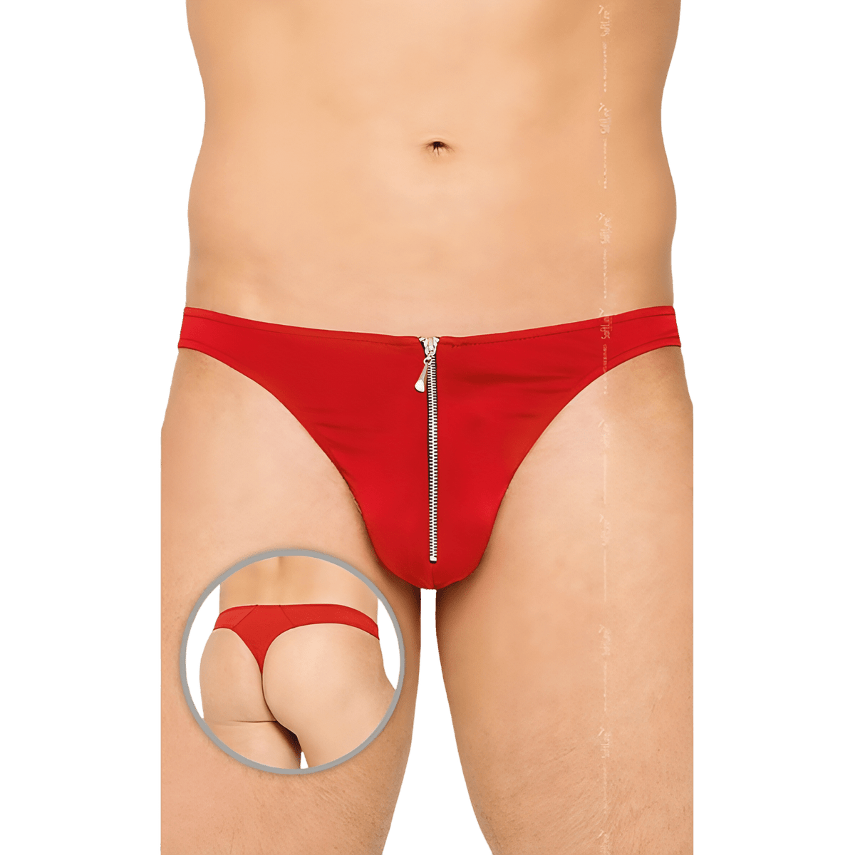 Slip Uomo Sexy con Zip Frontale - XL