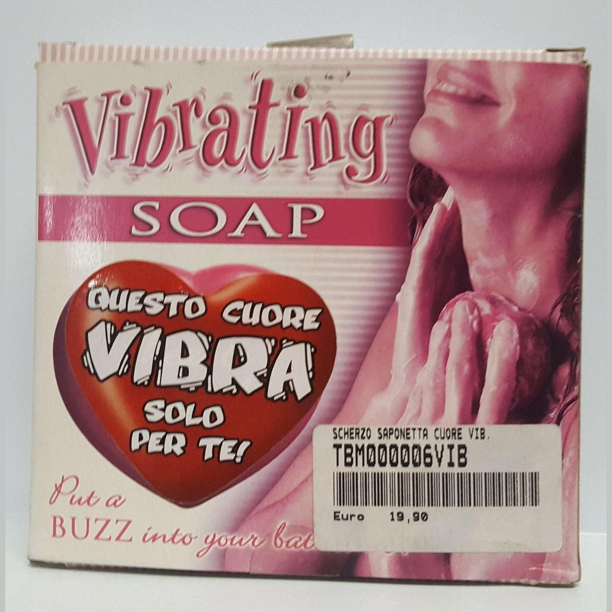 Vibrating Soap ''Questo cuore VIBRA solo per te!''