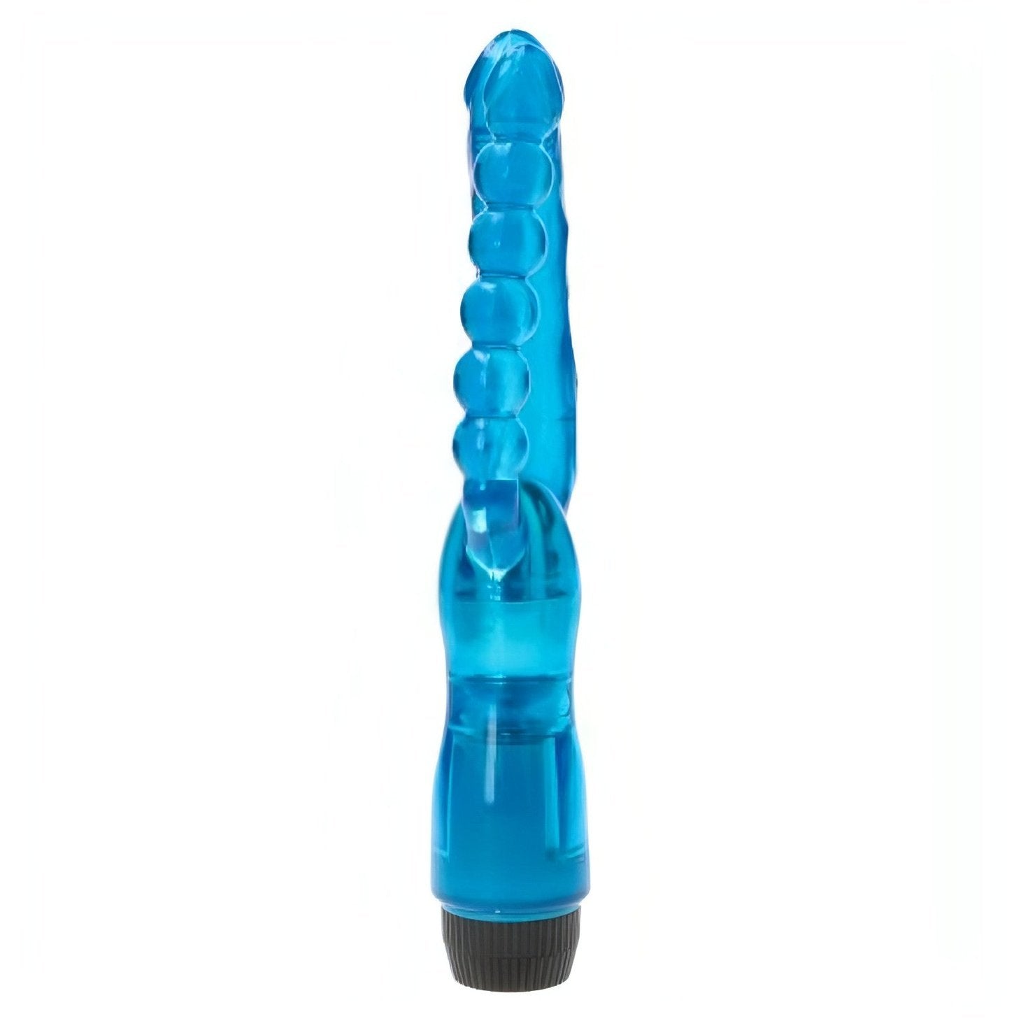 Vibratore Doppio Anale/Vaginale - Multispeed, Blu