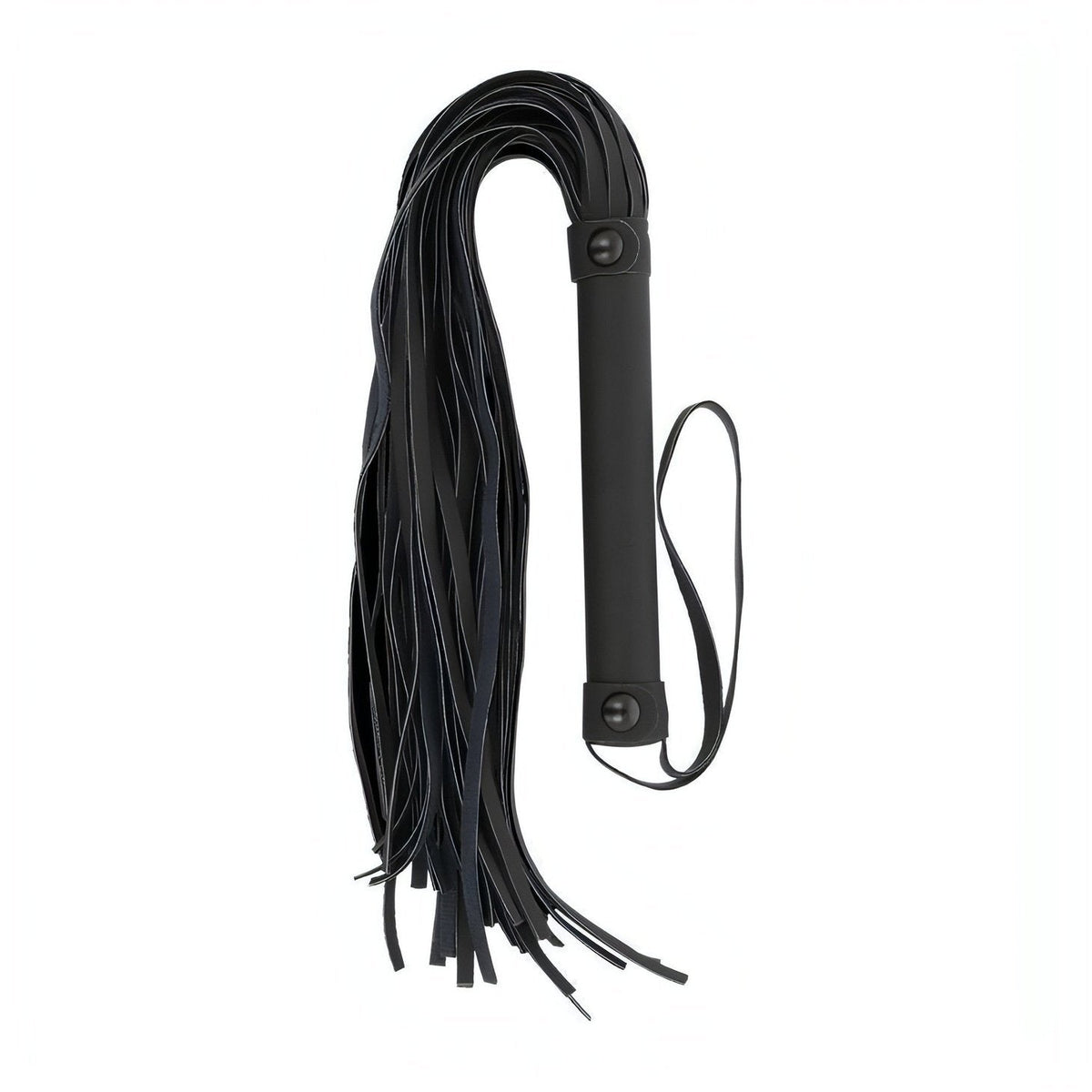 Whips & Flogger Black - Made with Vegan Leather